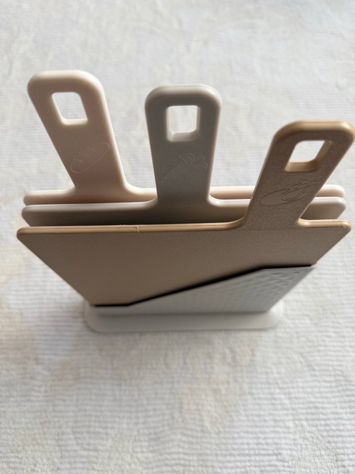 MOI Coffy Serisi Standlı Kesme Tahtası Seti - Görsel 5