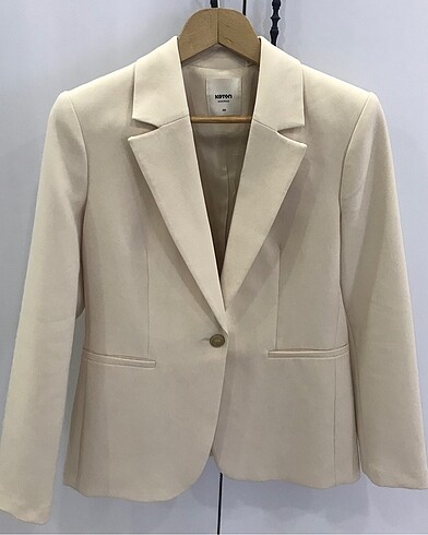 Koton Krem Blazer Ceket