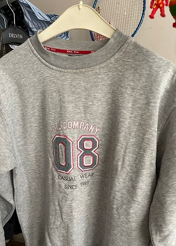Gri vintage Kadın Sweatshirt - Görsel 2