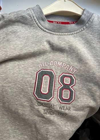 Gri vintage Kadın Sweatshirt - Görsel 4