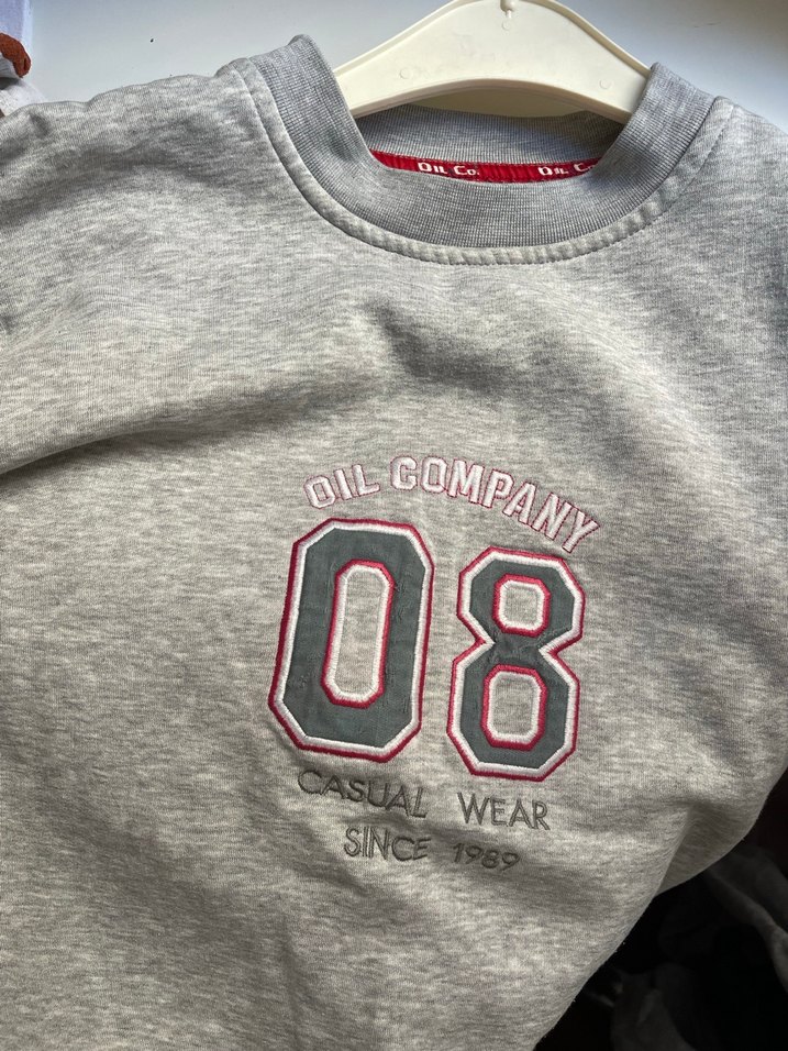 Gri vintage Kadın Sweatshirt - Görsel 4