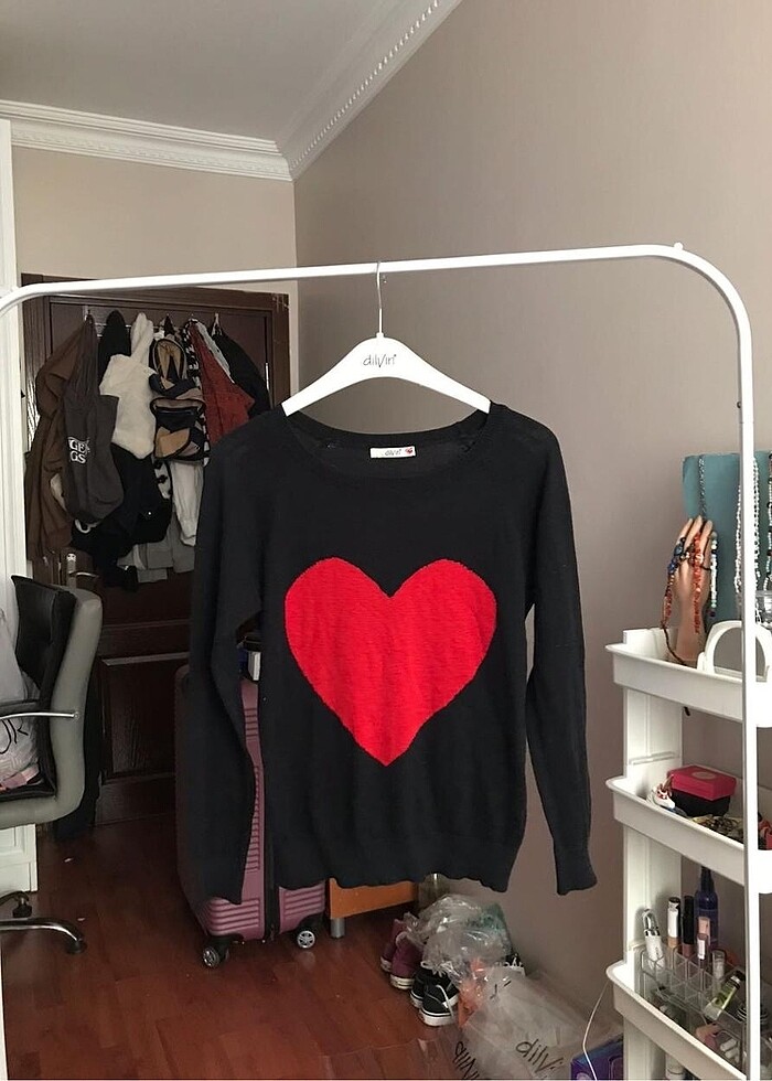 Kalpli y2k vintage üst - Görsel 2