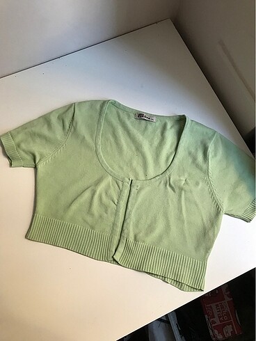 Mini bolero hırka vintage y2k - Görsel 2