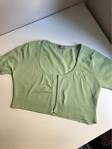 Mini bolero hırka vintage y2k - Görsel 3