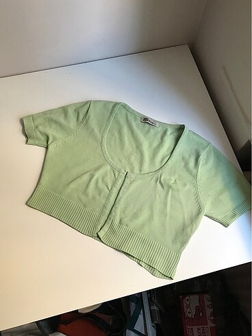 Mini bolero hırka vintage y2k - Görsel 4