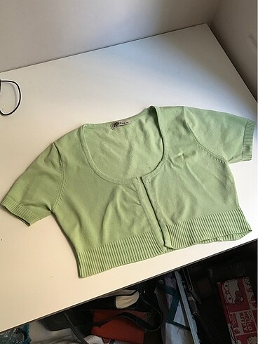 Mini bolero hırka vintage y2k - Görsel 6