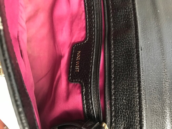 Nine west leopar çanta vintage y2k - Görsel 3