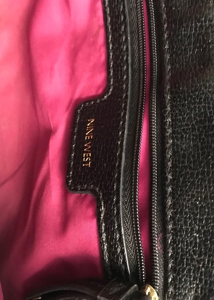 Nine west leopar çanta vintage y2k - Görsel 3