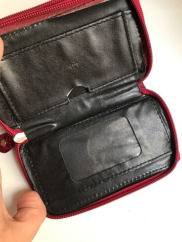 kalpli anahtarlıkla cüzdan vintage - Görsel 6