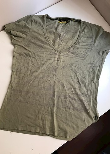 vintage haki tişört