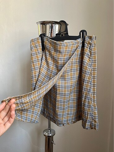 Pull&bear kapaklı kolej eteği - Görsel 3