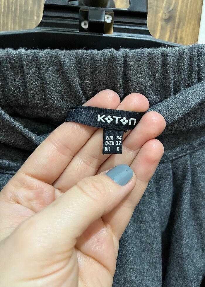 Koton kışlık etek - Görsel 4