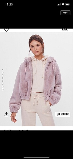 Bershka Kürk Mont