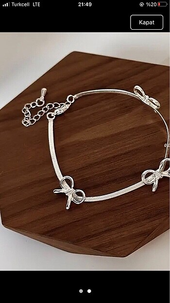 Diğer Kurdele ribbon bileklik