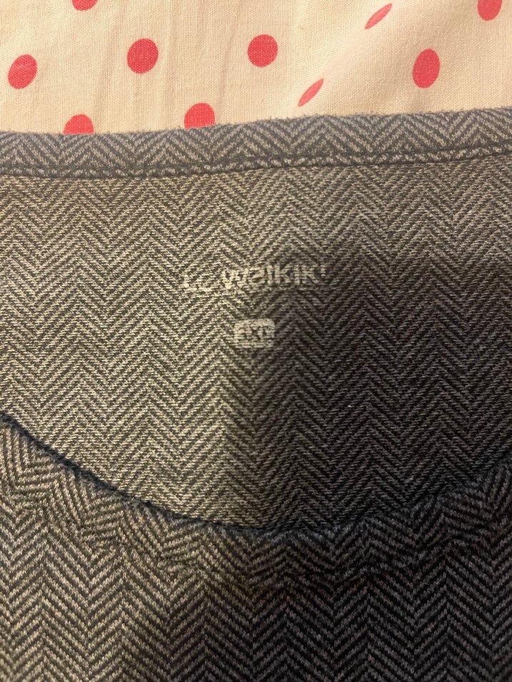 Gri Uzun Kollu bol swet - Görsel 2