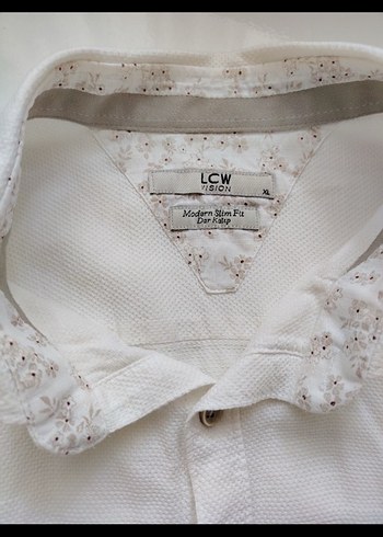 Erkek Beyaz Keten Uzun Kollu Gömlek - Görsel 6