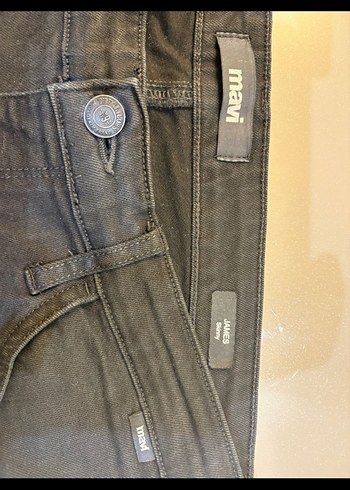 Erkek Siyah Regular Fit Denim Pantolon - Görsel 4