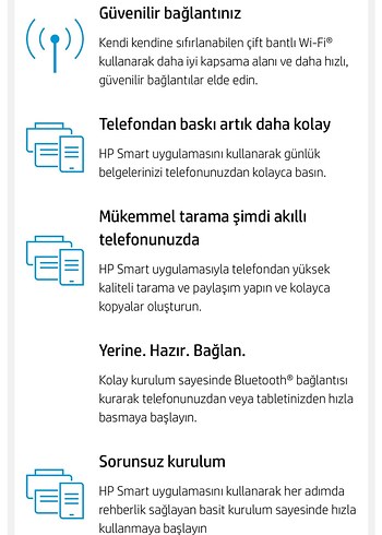 Beyaz HP Renkli Yazıcı - Görsel 7