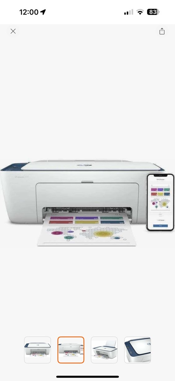 Beyaz HP Renkli Yazıcı - Görsel 4