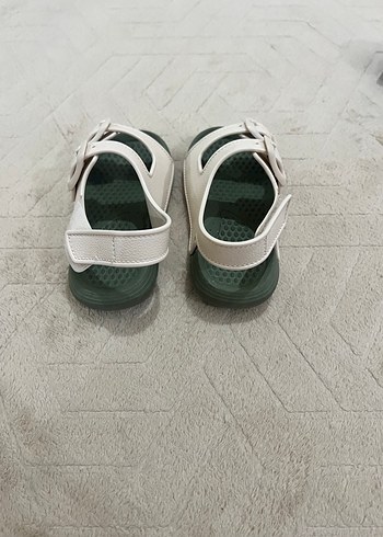 Erkek Çocuk Beyaz Tokalı sandalet - Görsel 2