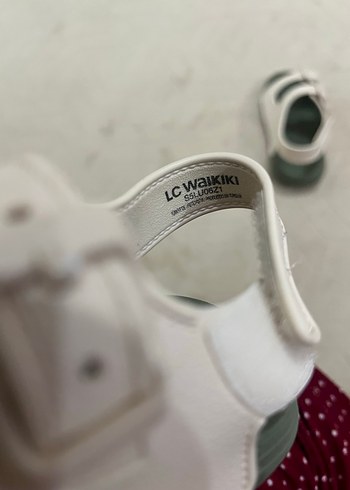 Erkek Çocuk Beyaz Tokalı sandalet - Görsel 3