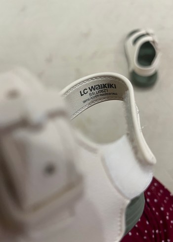 Erkek Çocuk Beyaz Tokalı sandalet - Görsel 4