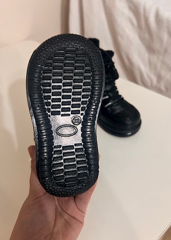 Çocuk Siyah Kürklü Gotik Bot - Görsel 4