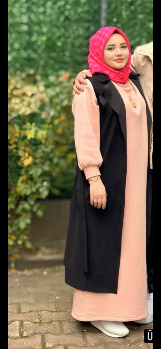 Özel dikim 3 iplik polarlı elbise - Görsel 4