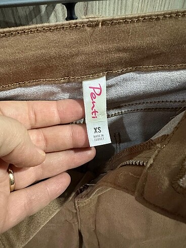 Penti penti xs beden camel rengi pantalon