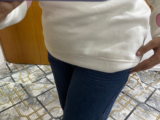 xl Beden KALPLİ SWEATSHİRT