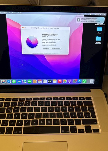 Apple Fermuarlı Siyah Kadın Laptop Çantası