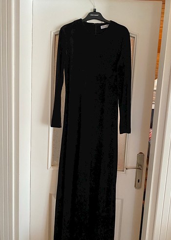 Tesettür kadife elbise - Görsel 2