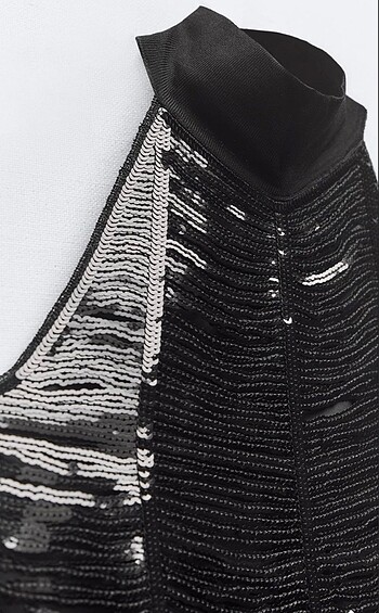 Pullu elbise - Görsel 4