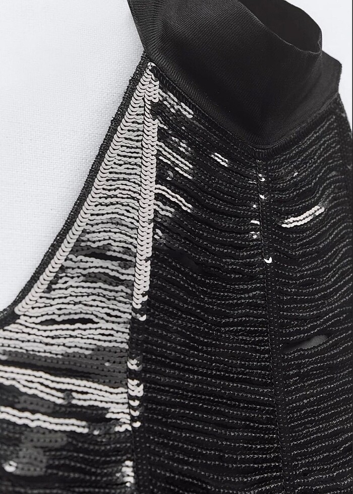 Pullu elbise - Görsel 4