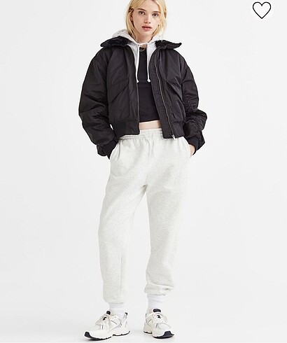 H&M Dolgulu pilot ceket