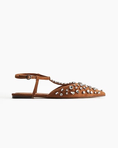 H&M Suni elmas işlemeli sandalet