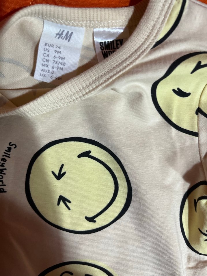 Düğmeli, Kısa Kollu Bebek Body - Görsel 3