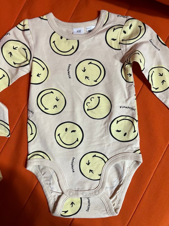 Düğmeli, Kısa Kollu Bebek Body - Görsel 2