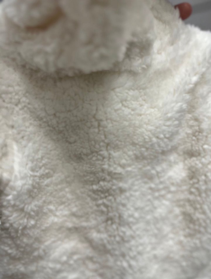 Bebek Kız Beyaz Kürklü Tulumu 4-6 - Görsel 2