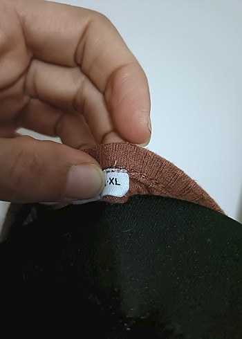 Bej Kısa Kollu Basic Tişört - Görsel 3