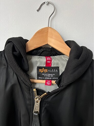 Diğer Alpha Industries Siyah Mont