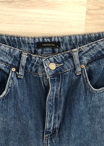 36 Beden Kadın Lacivert denim jean