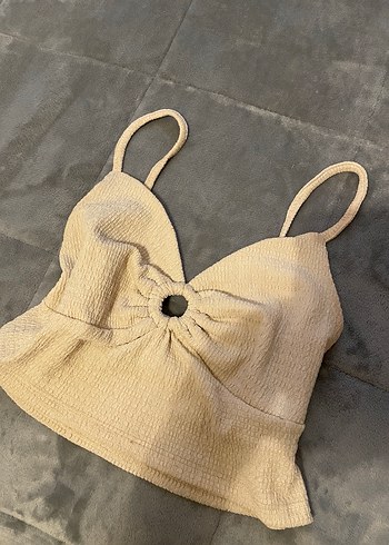 Bej Mini Büstiyer - Görsel 2