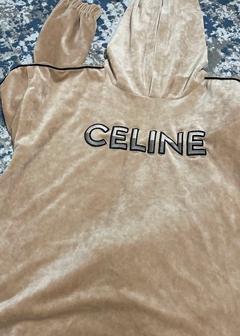 Camel Renkli Kadın kadife takim - Görsel 4