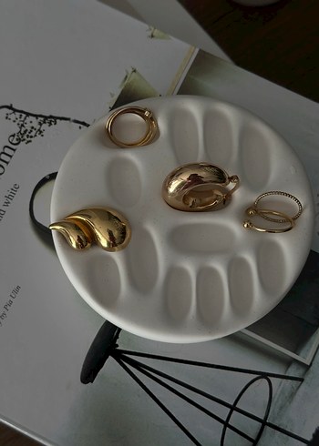 Minimalist dekoratif yüzüklük - Görsel 2