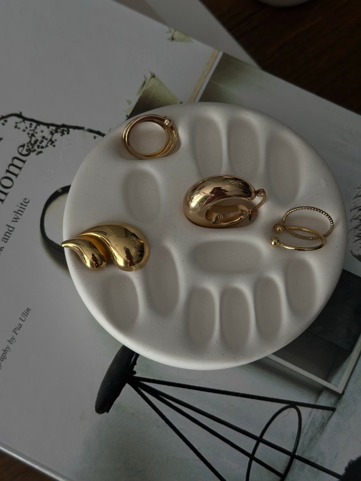 Minimalist dekoratif yüzüklük - Görsel 2