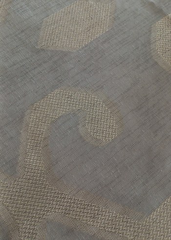 Linens Gri Nakışlı Modern Klasik Masa Örtüsü 130 en 220 uzunluk