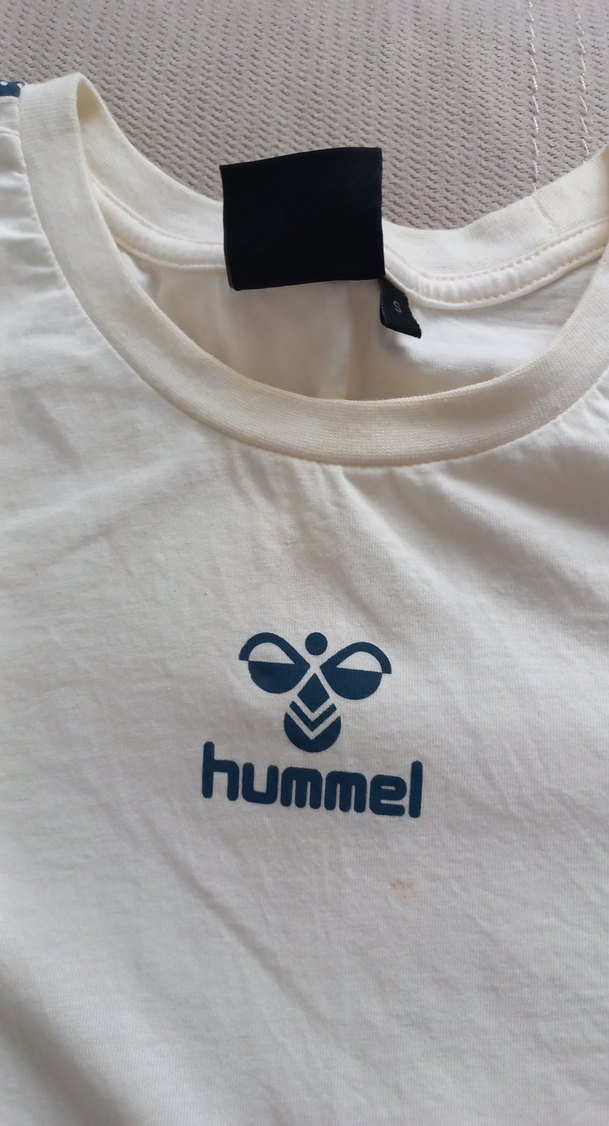 Hummel Erkek kırık beyaz Kısa Kollu Tişört - Görsel 2
