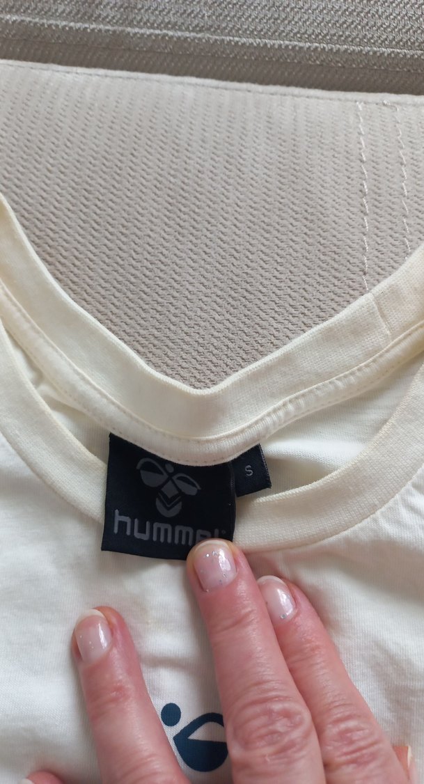 Hummel Erkek kırık beyaz Kısa Kollu Tişört - Görsel 3