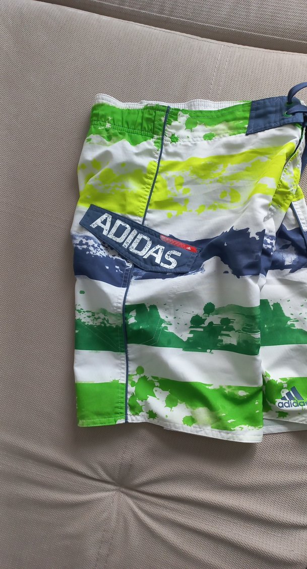 Adidas Renkli Bağcıklı Erkek Mayo Şortu - Görsel 3